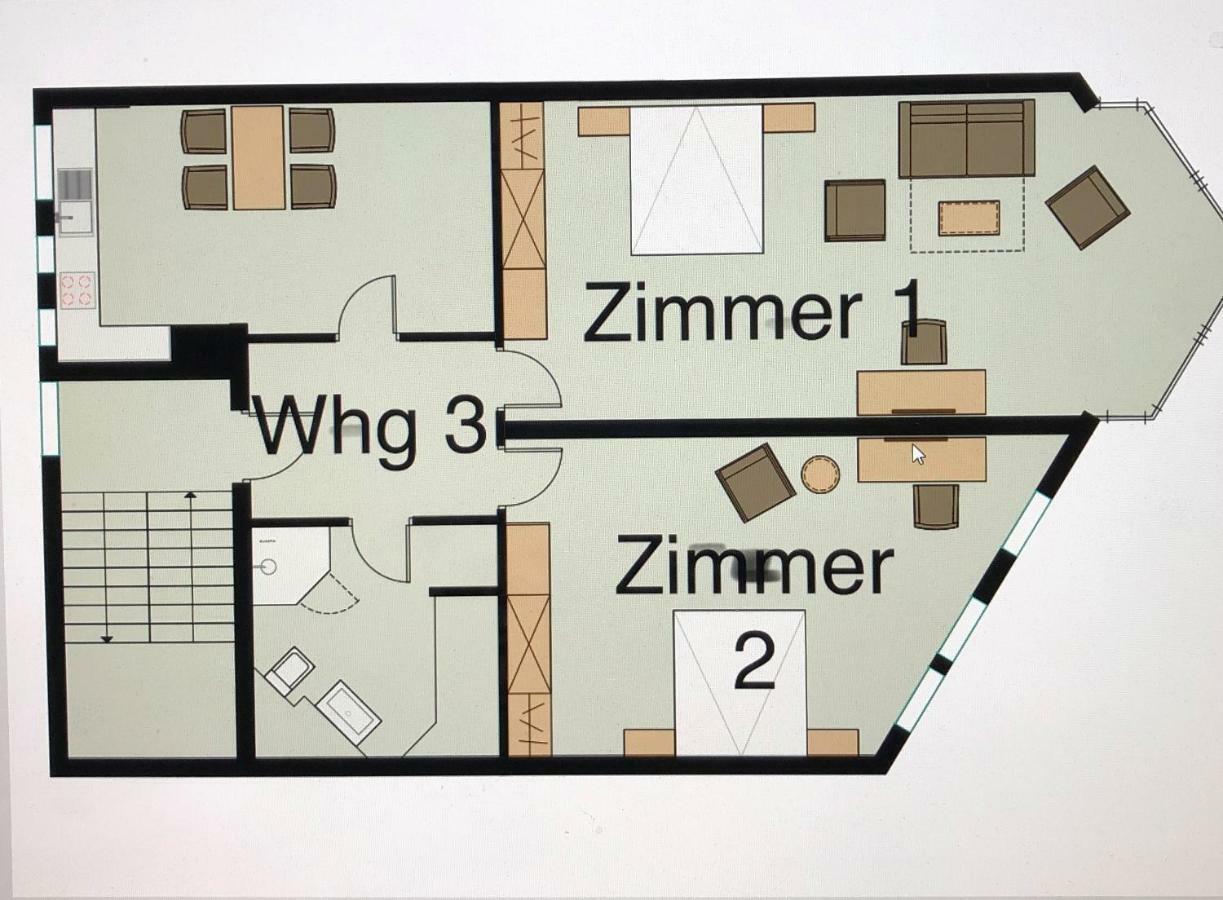 3 Apartments Am Wambolter Hof 3 Bensheim Exteriör bild