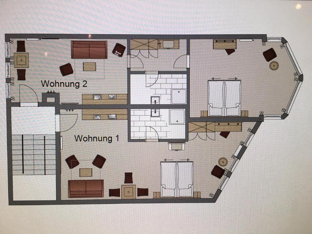 3 Apartments Am Wambolter Hof 3 Bensheim Exteriör bild